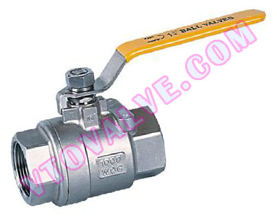 2PC Female Threaded Ball Valves